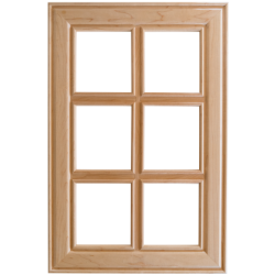 Connecticut French Lite Cabinet Door (6 Lites)